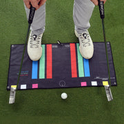 🏌️Stance Alignment Towel – Master Ball Position for Every Club