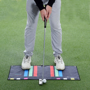 🏌️Stance Alignment Towel – Master Ball Position for Every Club