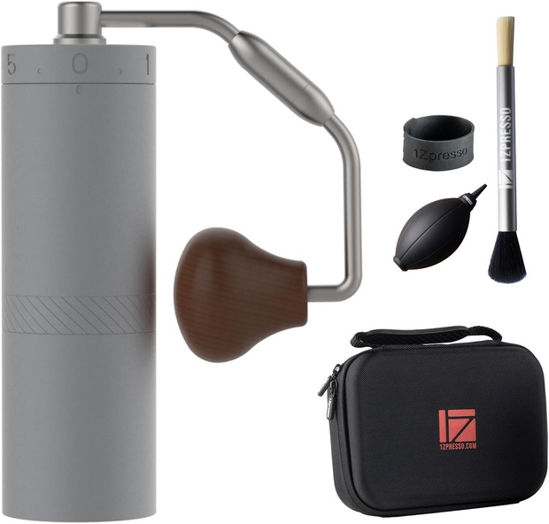 All-in-One Coffee Grinder  – Smooth Grind, Easy Dosing & Flavor-Boosting Sifter Set