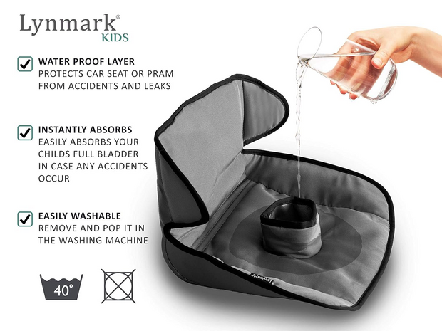 🚗 Universal Waterproof Car Seat Protector – Toddler Potty Training Just Got Easier