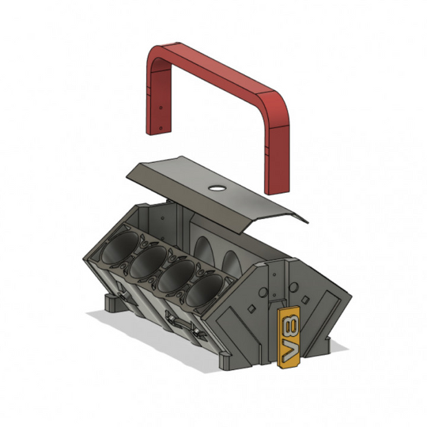 Turbo-Charged 4-Can Cooler – Engine Style, Ice-Cold Vibes