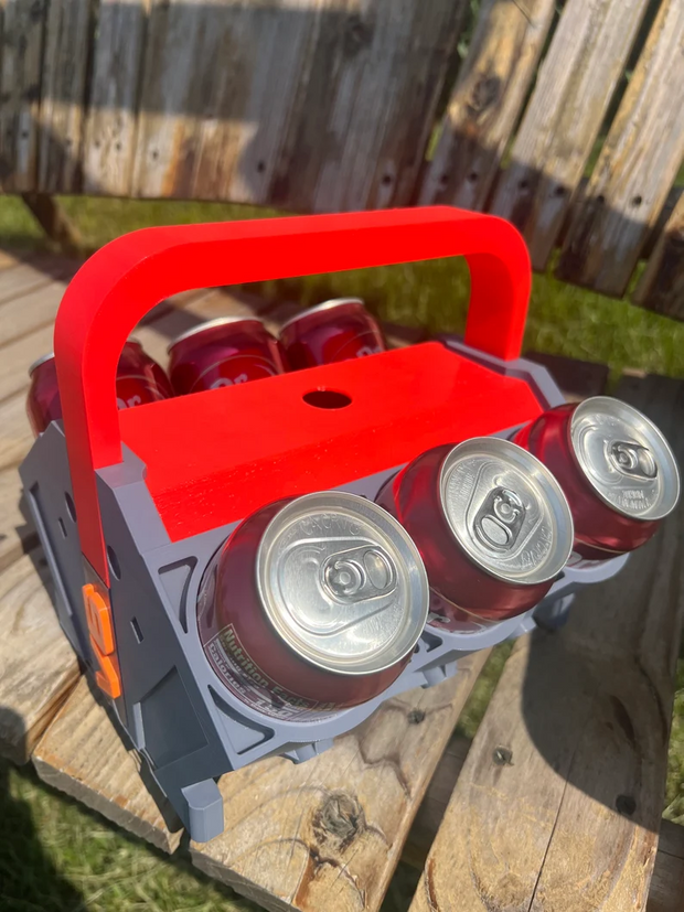 Turbo-Charged 4-Can Cooler – Engine Style, Ice-Cold Vibes
