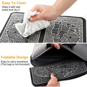 Foot Massage Mat – Pulse Smart Massage Pad | Home Foot Therapy Machine with Remote Control