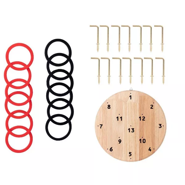 Ultimate Hook & Ring Toss Game – Indoor & Outdoor Family Fun for Kids & Adults | Fast-Paced Wall Toss Challenge for Home, Backyard, Parties & Camping