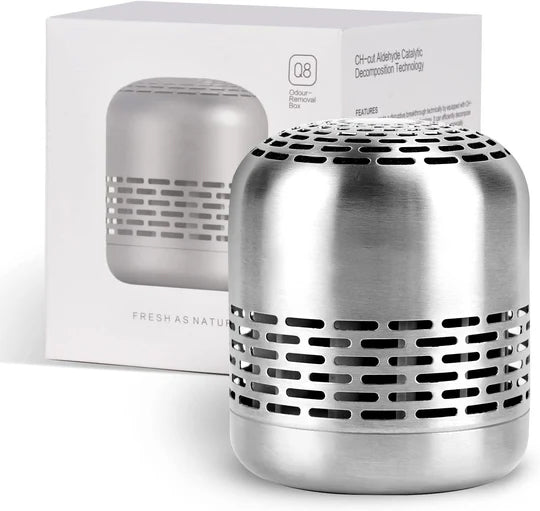 10-Year Fridge Deodorizer – Destroys Odors, Beats Baking Soda & Charcoal, No Refills Needed