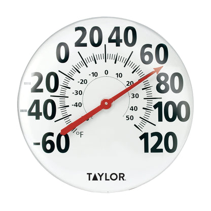 18" Metal Patio Thermometer