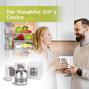10-Year Fridge Deodorizer – Destroys Odors, Beats Baking Soda & Charcoal, No Refills Needed