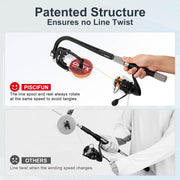 Ultimate Fishing Line Winder & Spooler Machine 🎣 – Automatic Spooling Station for Spinning Reels, Baitcasting & Trolling | Tangle-Free, Quick & Even Line Setup