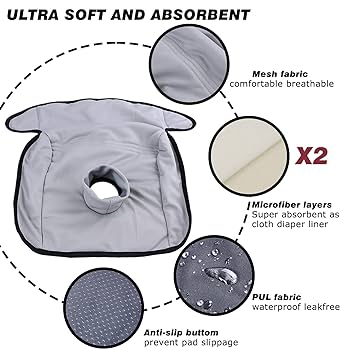 🚗 Universal Waterproof Car Seat Protector – Toddler Potty Training Just Got Easier