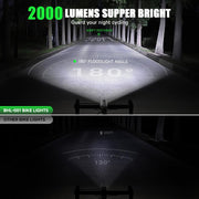 Ultra-Bright Bike Light Set – Ride Like Daylight, Rule the Night