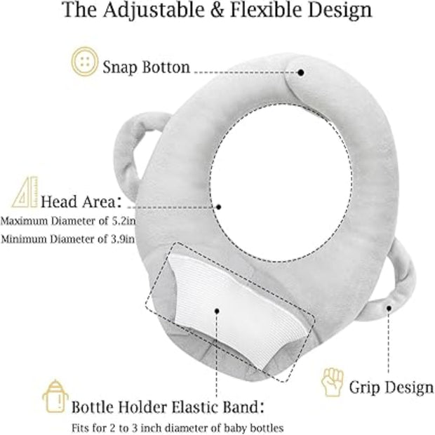 Hands-Free Baby Feeding Pillow – Easy & Comfortable Self-Feeding Support