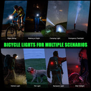 Ultra-Bright Bike Light Set – Ride Like Daylight, Rule the Night