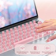Nail-Friendly Keyboard Cover – Type with Style and Comfort, Even with Long Nails!
