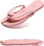🥿 Portable Travel Slides – Foldable | Lightweight | Waterproof | Travel-Ready Comfort