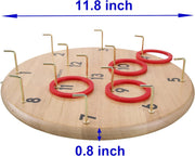 Ultimate Hook & Ring Toss Game – Indoor & Outdoor Family Fun for Kids & Adults | Fast-Paced Wall Toss Challenge for Home, Backyard, Parties & Camping