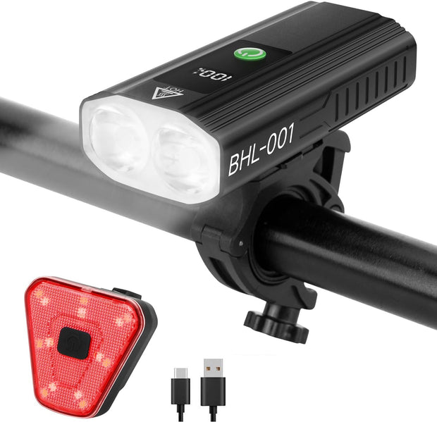 Ultra-Bright Bike Light Set – Ride Like Daylight, Rule the Night