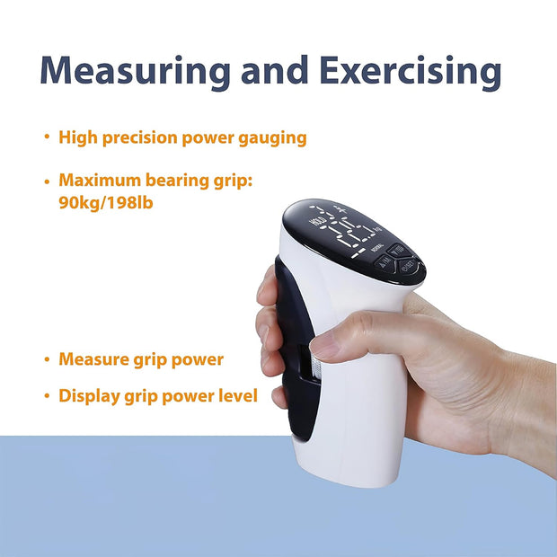 💪 Digital Hand Grip Strengthener – Smart Grip Trainer with Adjustable Resistance & LED Display
