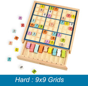 🎲 3-in-1 Wooden Sudoku Puzzle Game – Colorful Tiles, 320 Challenges & Drawer Storage for Kids & Families 🌈🧠