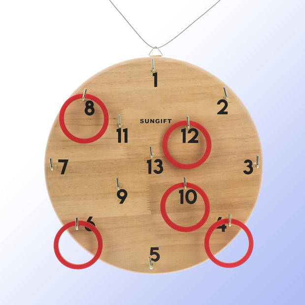 Ultimate Hook & Ring Toss Game – Indoor & Outdoor Family Fun for Kids & Adults | Fast-Paced Wall Toss Challenge for Home, Backyard, Parties & Camping