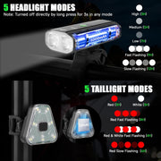 Ultra-Bright Bike Light Set – Ride Like Daylight, Rule the Night