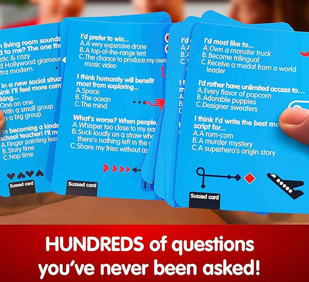 🎉 Would You Rather Party Game – Hilarious Social Game with 3 Modes, Travel-Friendly, for 2–8 Players