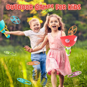 Sky-High Froggy Fun – Launch 32 Flying Discs & Catch Like Crazy!