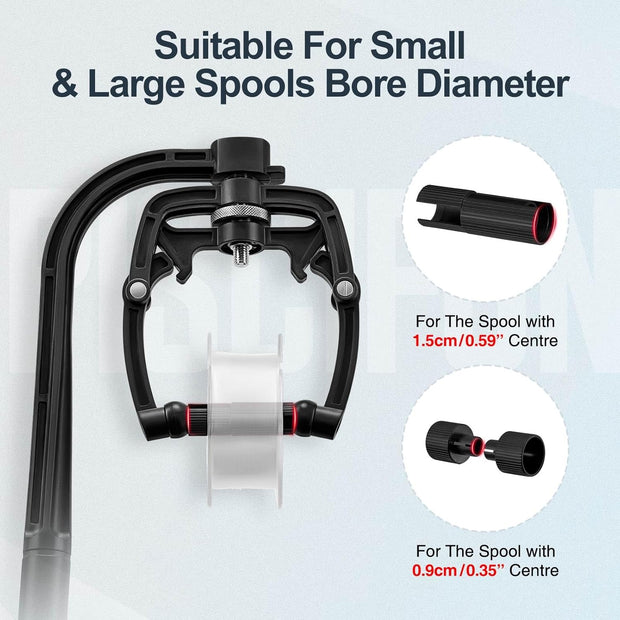 Ultimate Fishing Line Winder & Spooler Machine 🎣 – Automatic Spooling Station for Spinning Reels, Baitcasting & Trolling | Tangle-Free, Quick & Even Line Setup