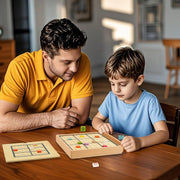 🎲 3-in-1 Wooden Sudoku Puzzle Game – Colorful Tiles, 320 Challenges & Drawer Storage for Kids & Families 🌈🧠