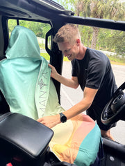 Transform Your Car Seat Into a Sunrise Oasis – Dry Fast, Drive Fresh, Look Fab!