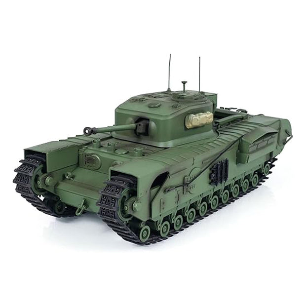 🔥 RC Churchill Battle Tank – 💥Electric Power, Infrared Battles, Real Combat Fun!