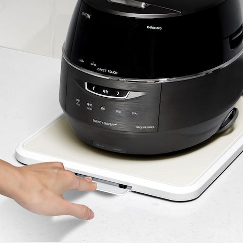 Push & Slide Kitchen Rice Cooker Tray